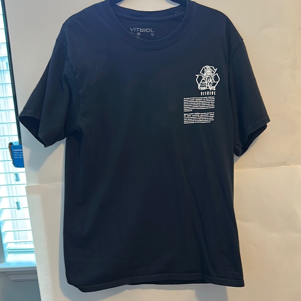 Black Graphic Men's T-Shirt